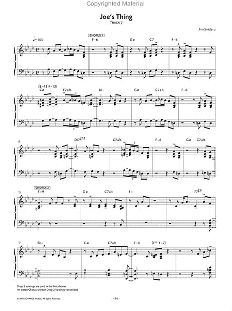 Jazz Conception Piano Piano Method scores gallery preview page 8