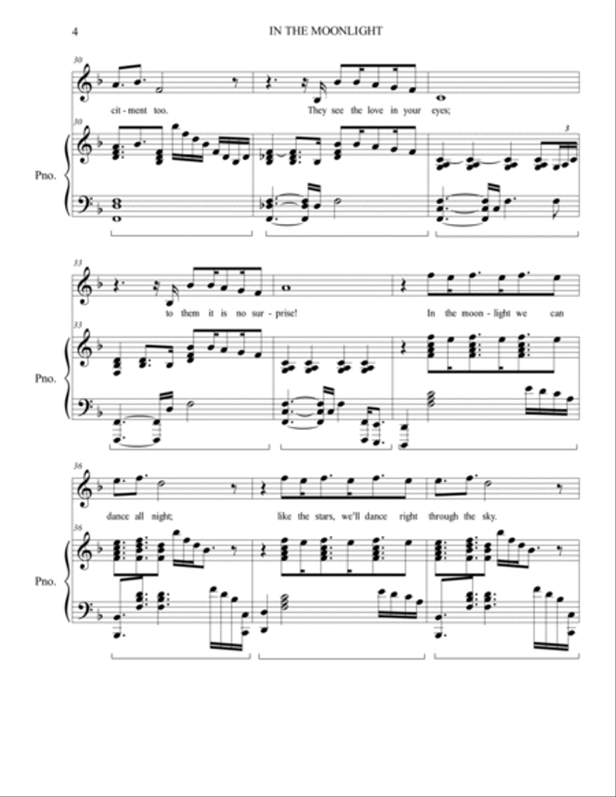 In The Moonlight Voice scores gallery preview page 4