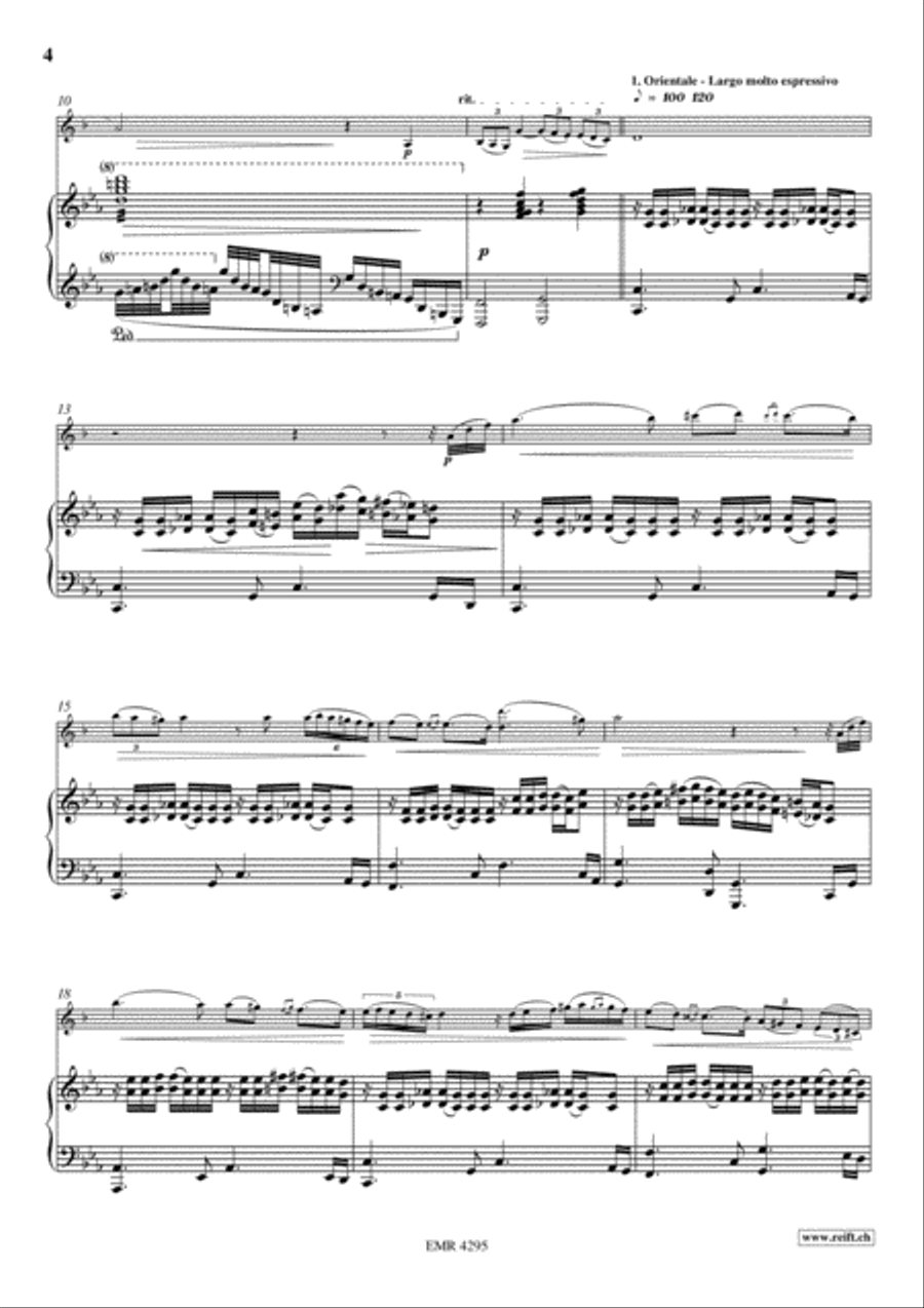 Eastern Dances Euphonium scores gallery preview page 5