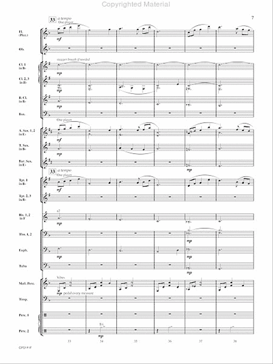 The Old Red Mill Concert Band scores gallery preview page 8