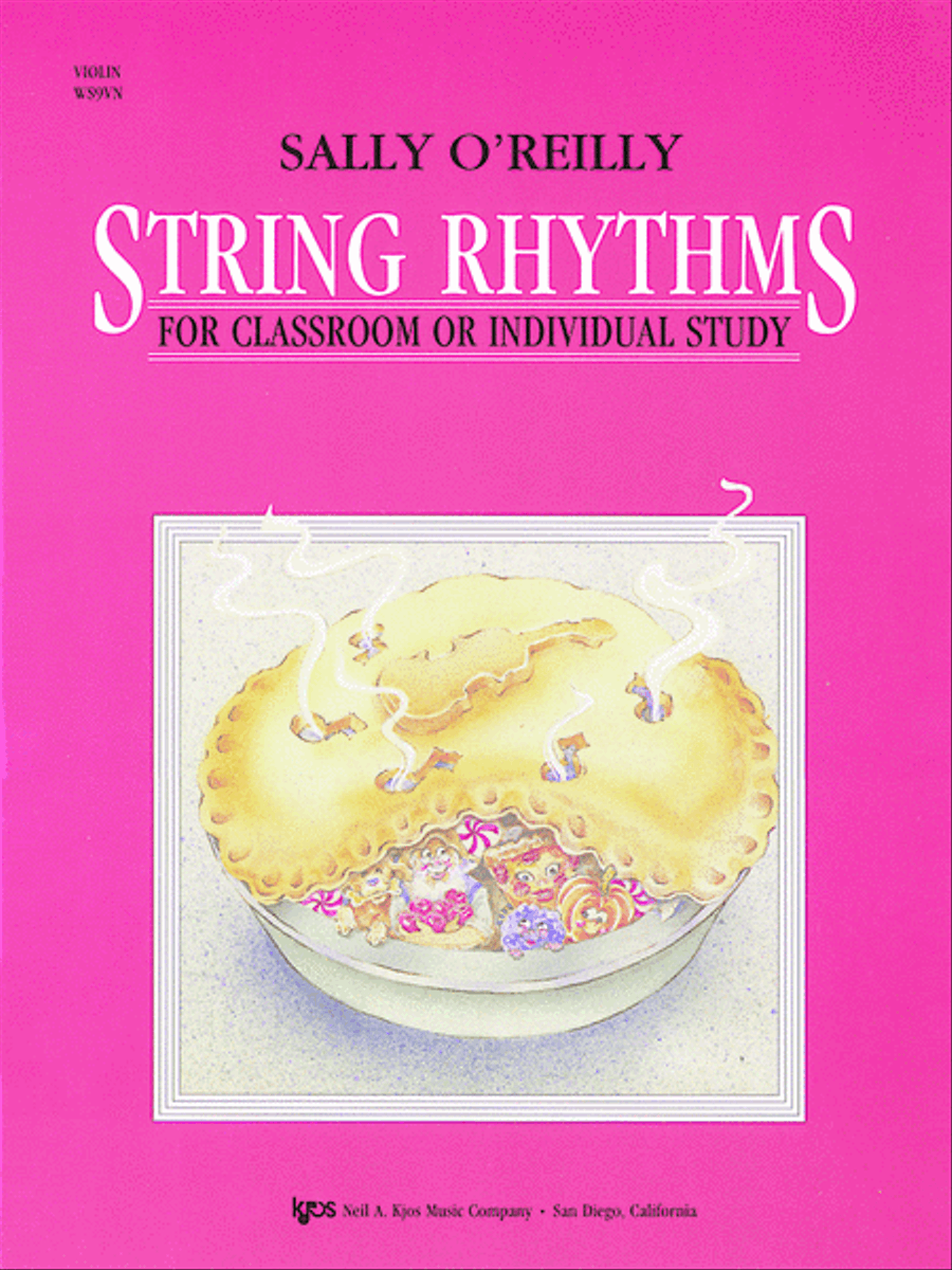 String Rhythms - Violin by Sally O'reilly Chamber Orchestra - Sheet Music