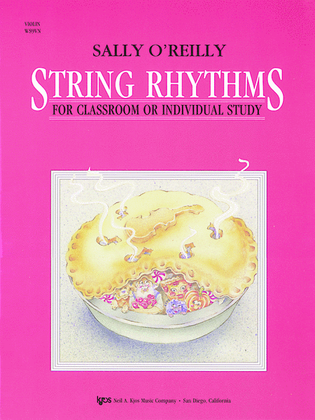 Book cover for String Rhythms - Violin