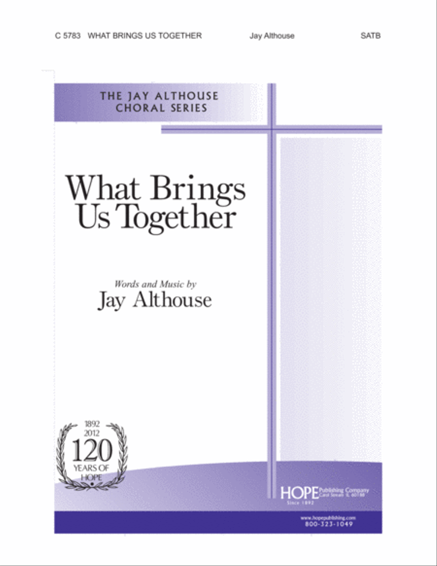 What Brings Us Together What Brings Us Together 4-Part scores gallery preview page 2