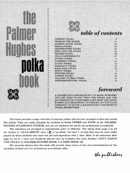 Palmer-Hughes Accordion Course Polka Book