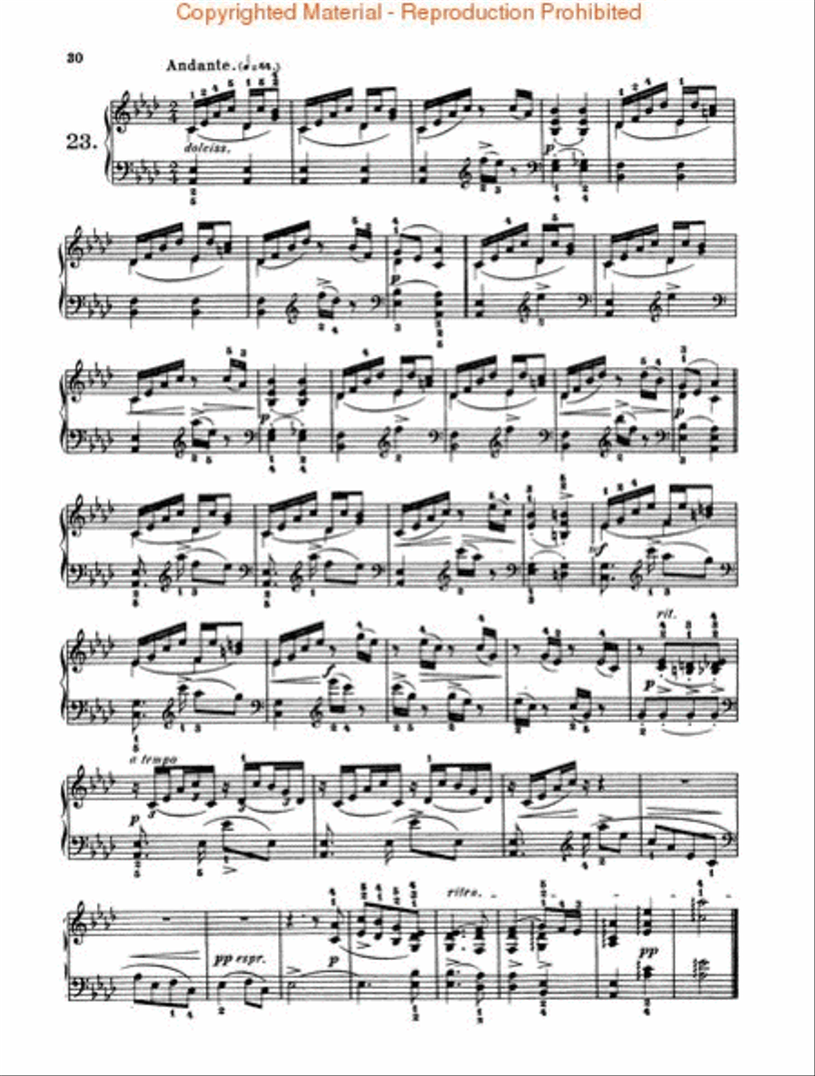 25 Studies for Rhythm and Expression, Op. 47 Piano Method scores gallery preview page 4
