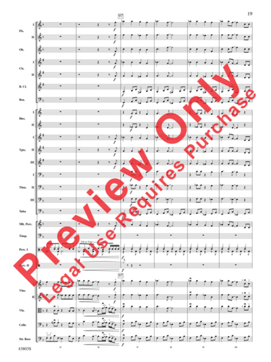 The Doors on Tour Full Orchestra scores gallery preview page 20