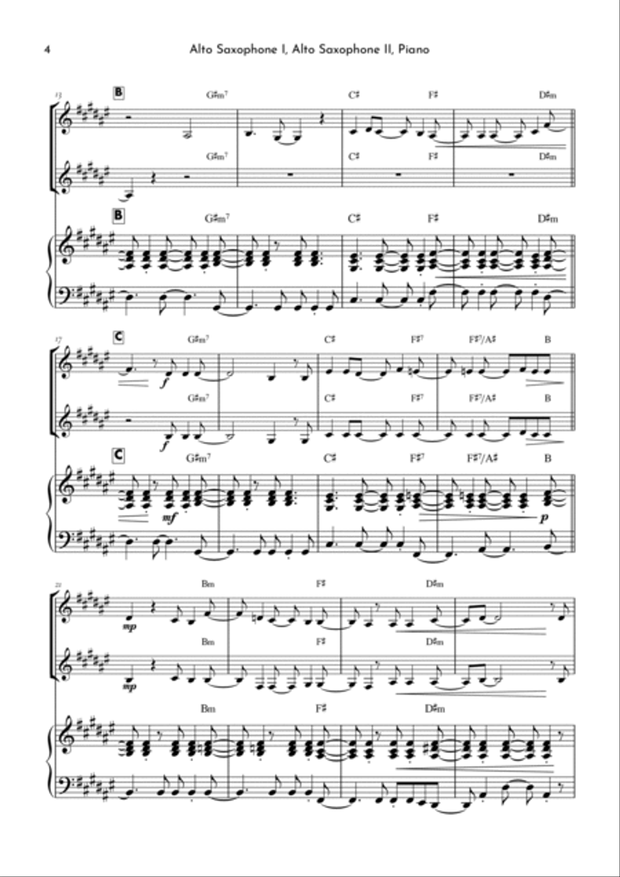 More Than Words Woodwind Duet scores gallery preview page 4