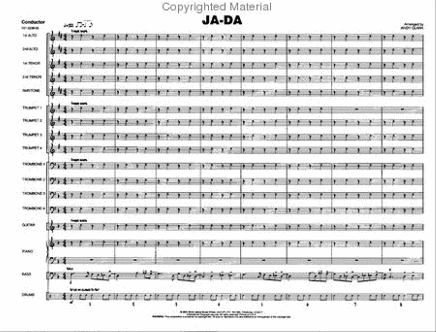 Ja-Da Jazz Ensemble scores gallery preview page 2