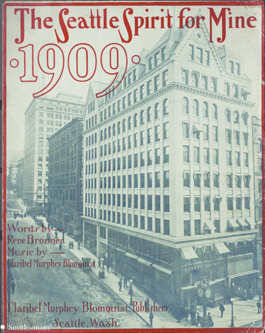The Seattle Spirit for Mine (1909) Piano, Vocal scores gallery preview page 1