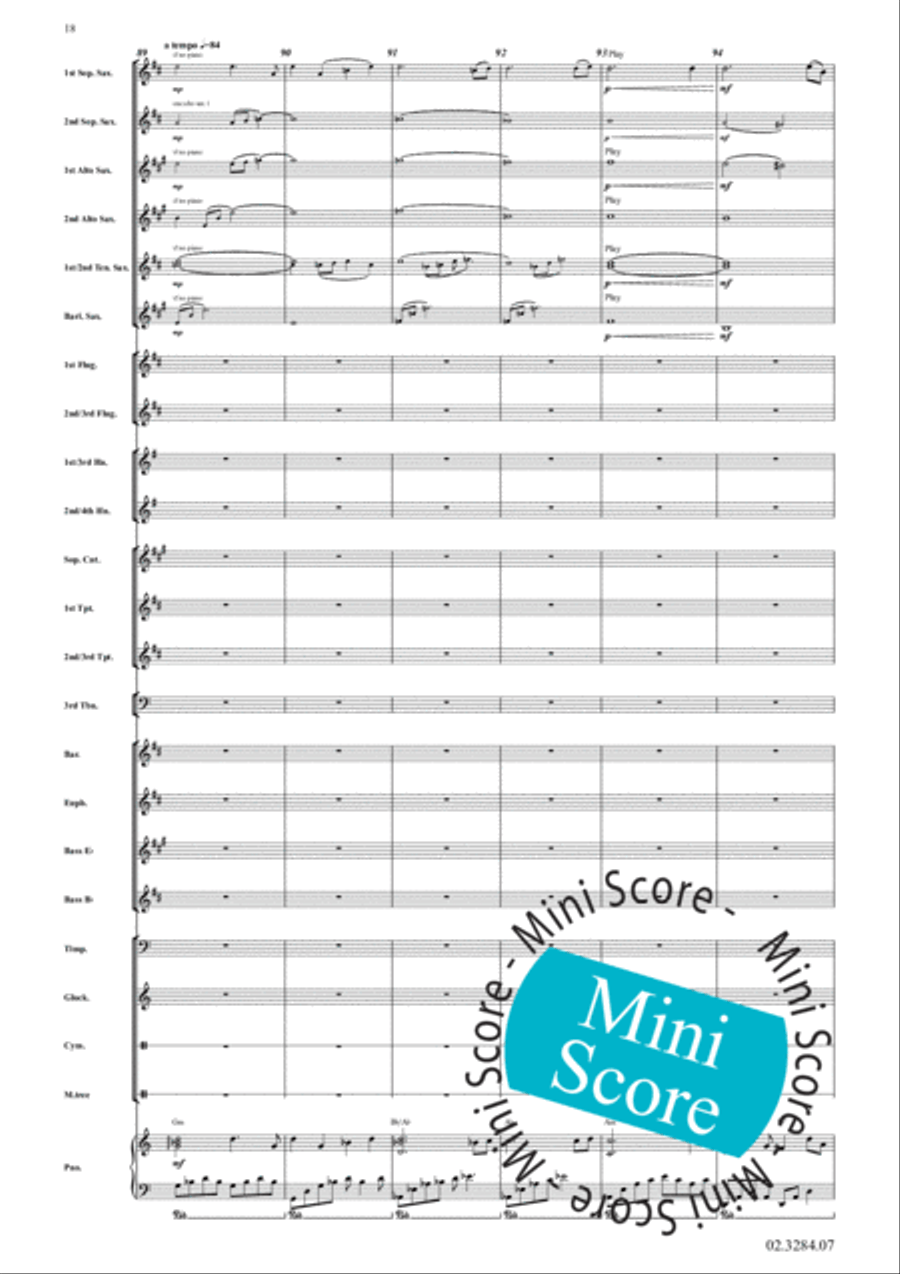 It's a Wonderful Christmas Fanfare Band scores gallery preview page 24