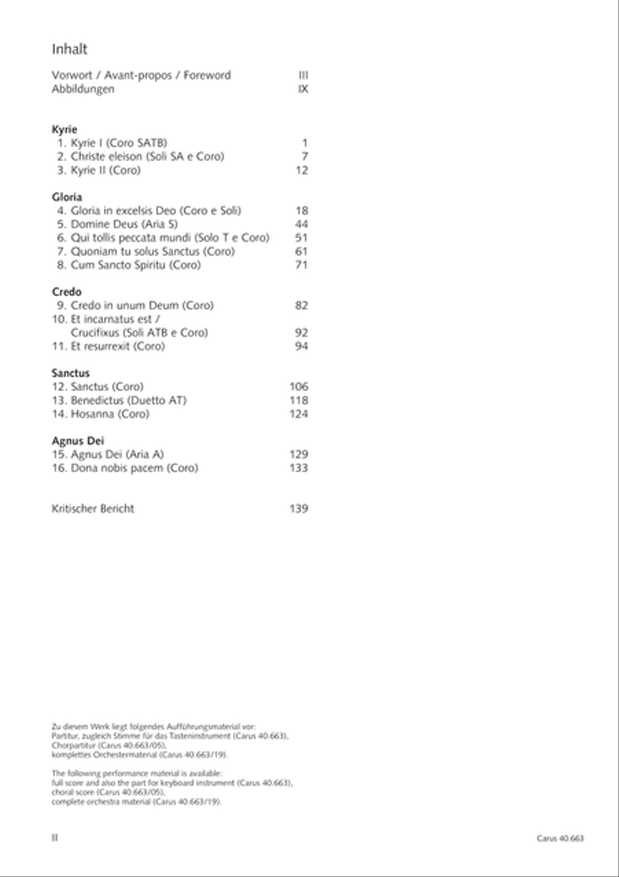 Mass in D minor (Missa in d) ATB scores gallery preview page 3