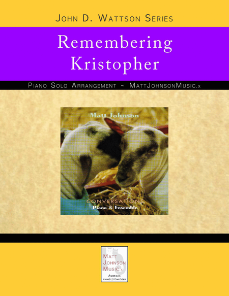 Remembering Kristopher • John D. Wattson Series image number null