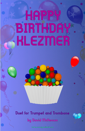 Happy Birthday Klezmer for Trumpet and Trombone Duet