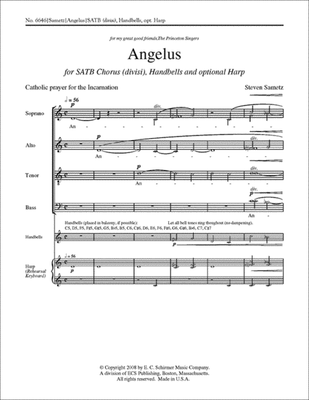 Angelus (Score)
