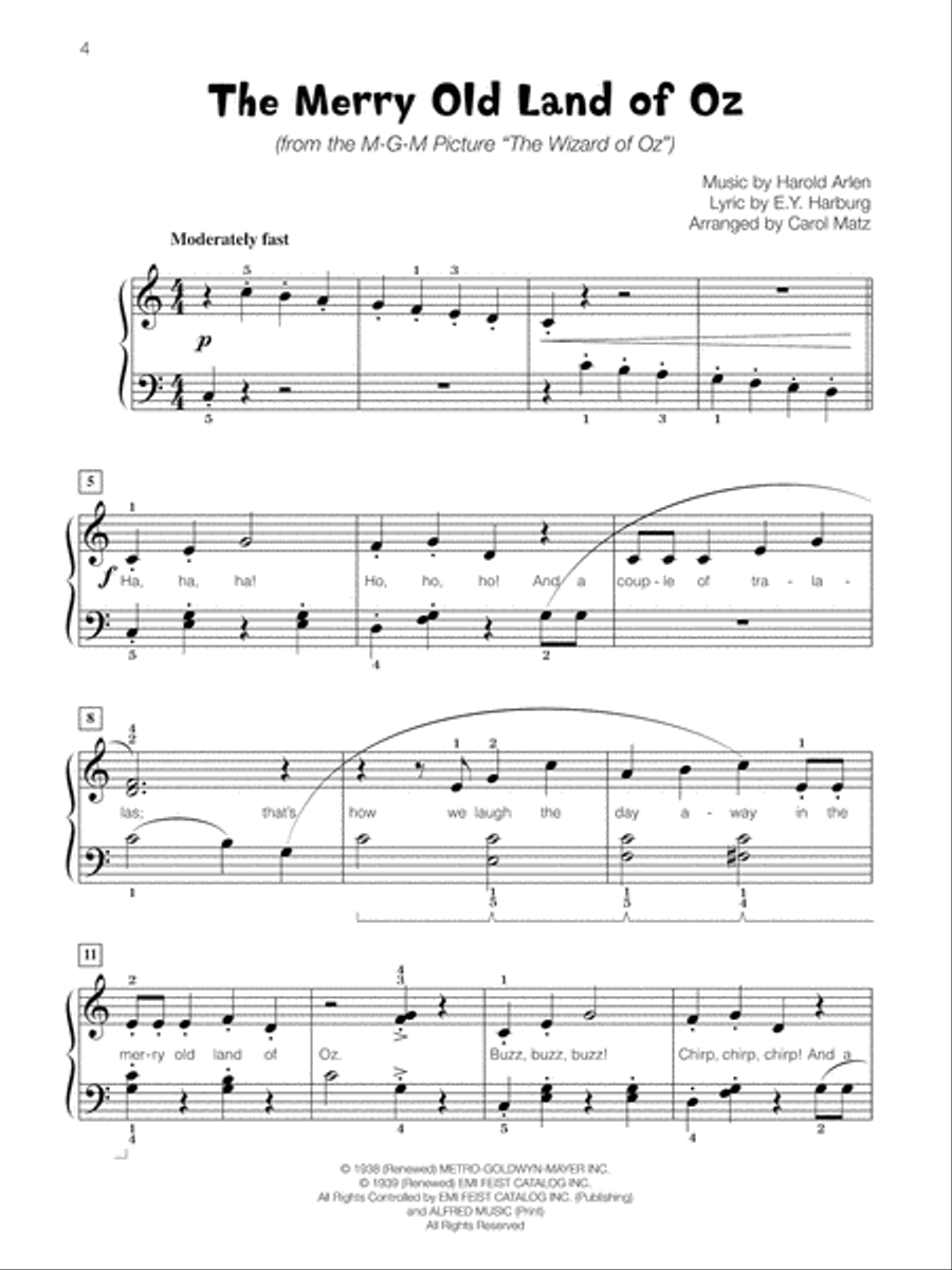 Famous & Fun Pop, Book 4 Famous & Fun Pop, Book 4 Piano Method scores gallery preview page 3
