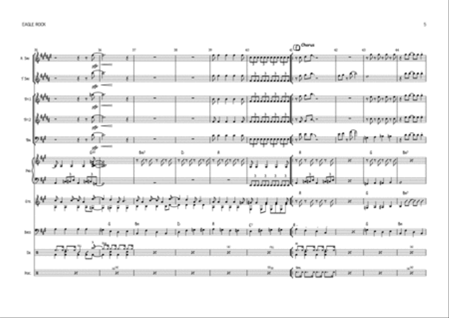 Eagle Rock Large Ensemble scores gallery preview page 5