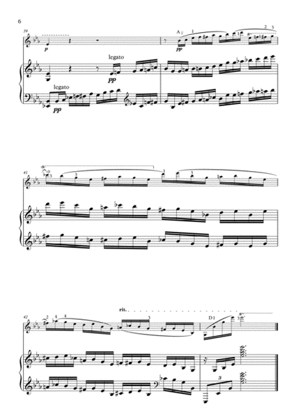 Rachmaninov-Pokhanovski Prelude in E-flat, op.23#6 arranged for violin and piano image number null