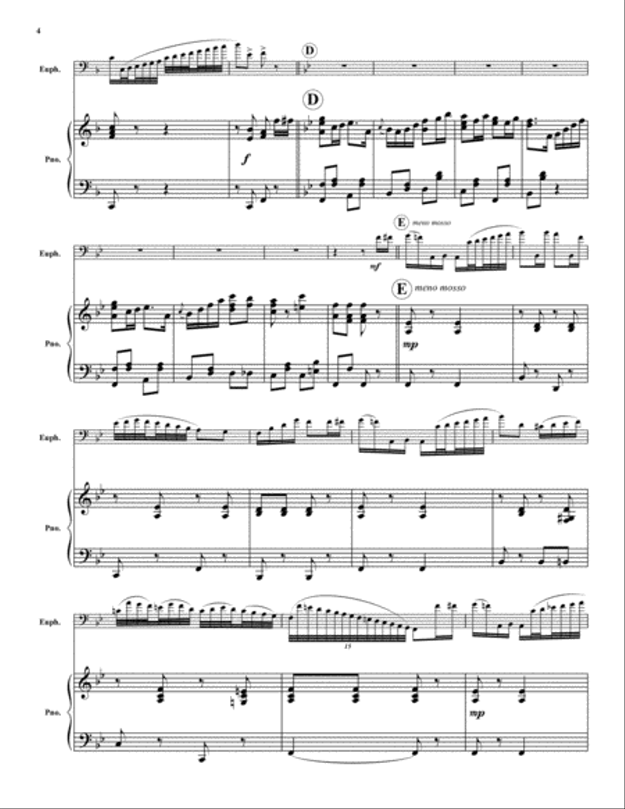 Polka Fantastic Euphonium scores gallery preview page 4