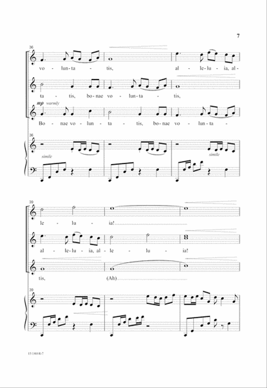 Exaudi! Laudate! SSA scores gallery preview page 8