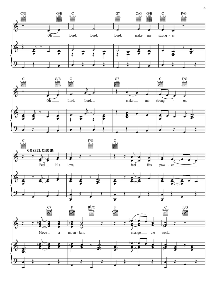 Make Me Stronger Make Me Stronger Guitar scores gallery preview page 5