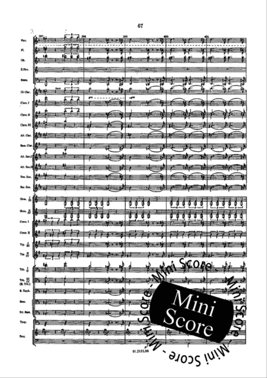 Le Roi D'Ys Concert Band scores gallery preview page 73