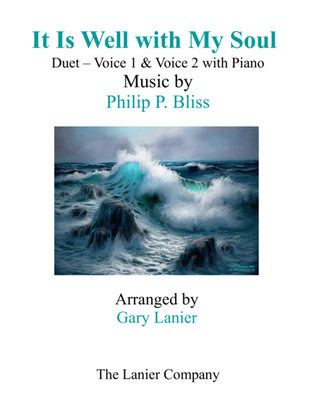 Book cover for IT IS WELL WITH MY SOUL (Duet - Treble Voice 1 & 2 with Piano)