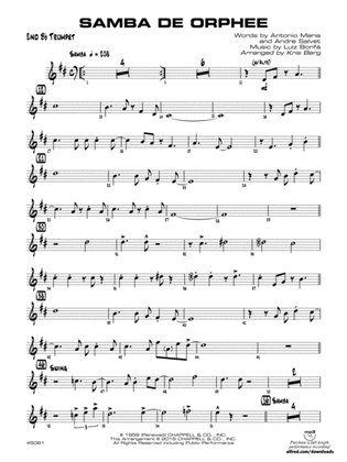 Samba de Orphee: 2nd B-flat Trumpet