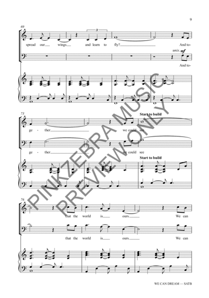 We Can Dream SATB image number null