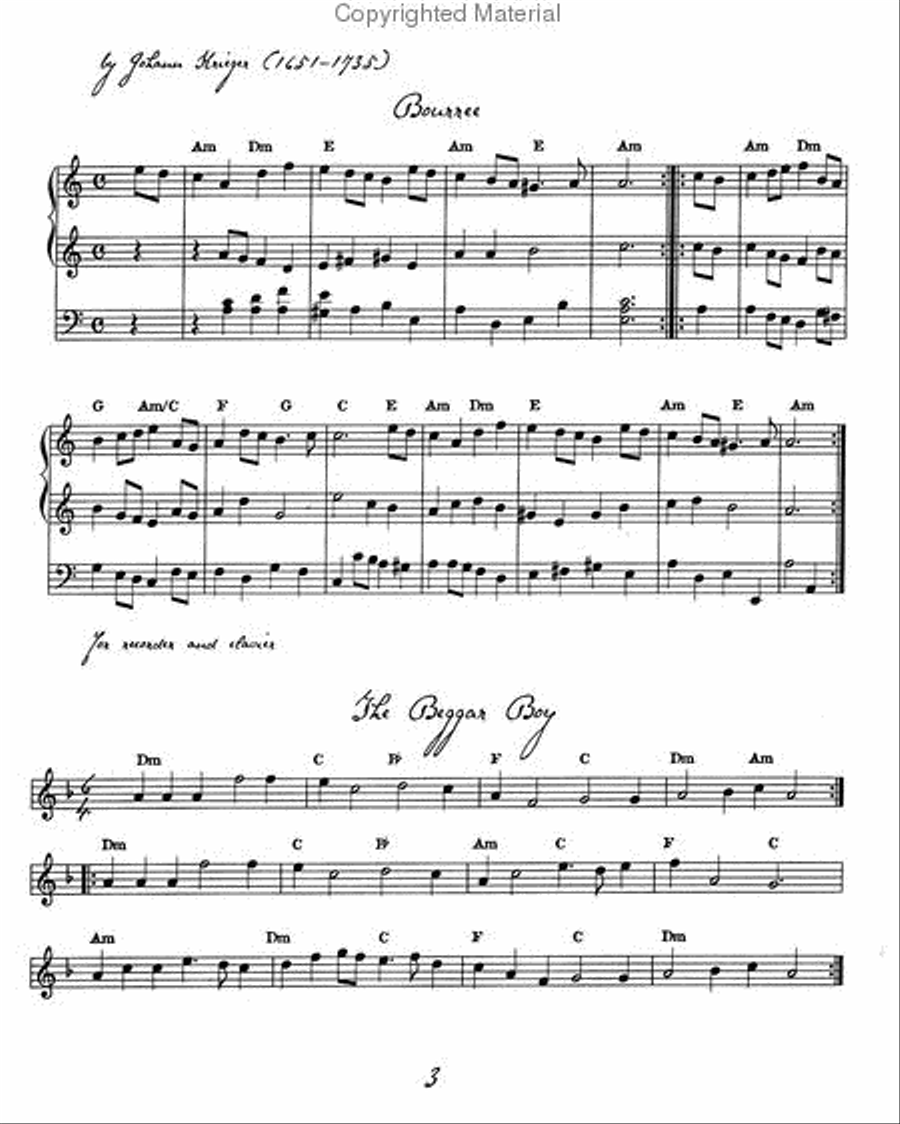Songs, Airs & Dances of the 18th century Violin scores gallery preview page 2