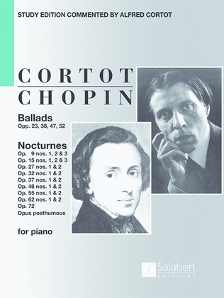 Book cover for Ballads - Nocturnes for Piano
