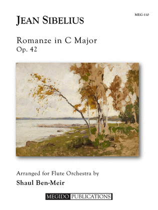 Book cover for Romanze in C Major, Op. 42 for Flute Choir