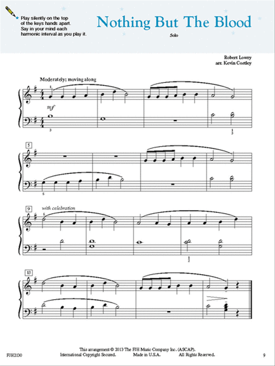 Be a Star! Hymns, Book 2 (NFMC) Piano Method scores gallery preview page 4