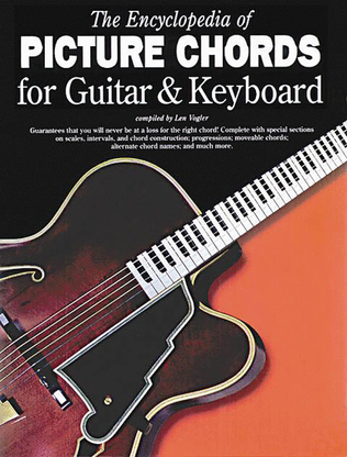 Book cover for The Encyclopedia of Picture Chords for Guitar & Keyboard