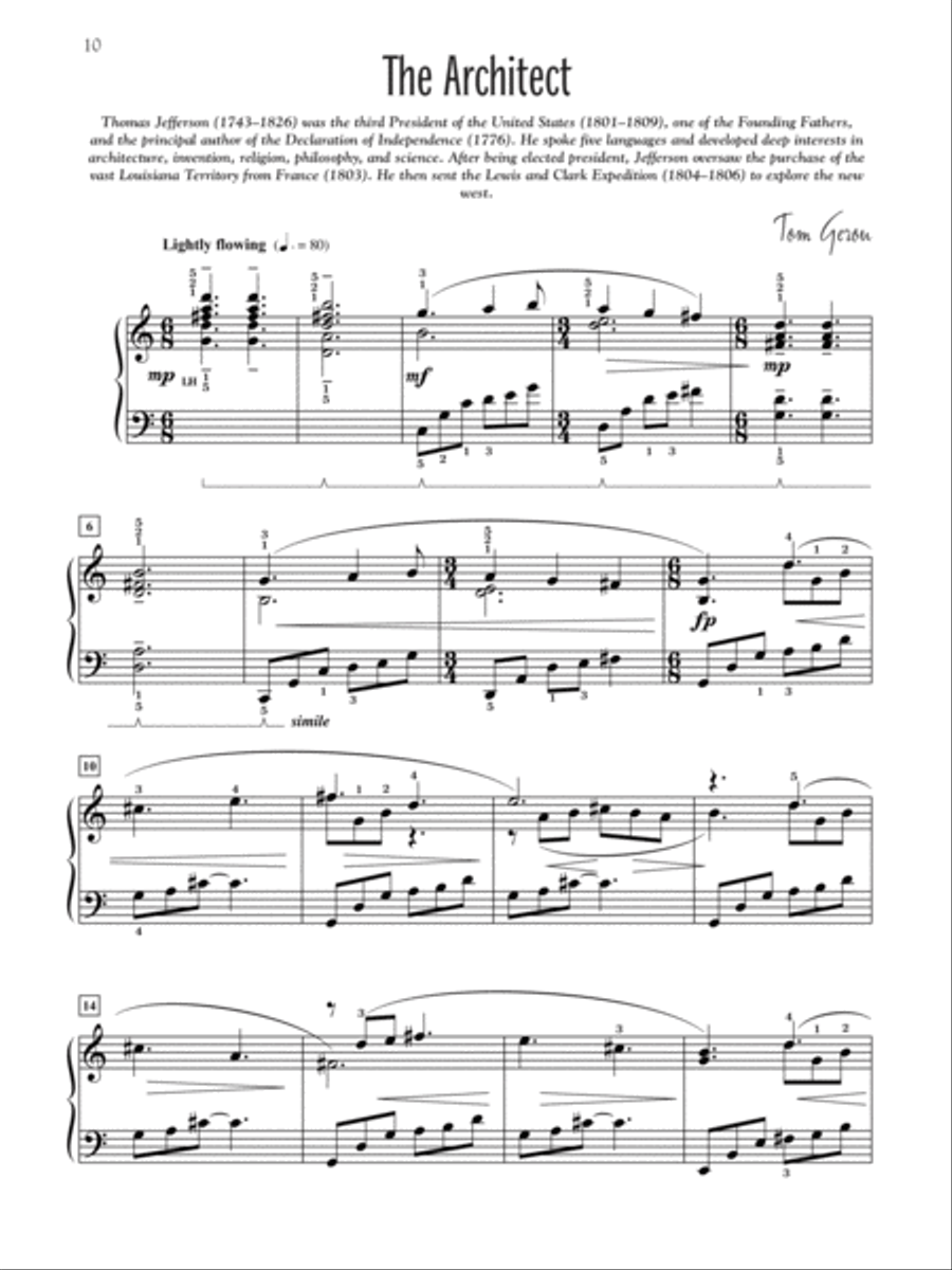 Mount Rushmore Mount Rushmore Piano Solo scores gallery preview page 5