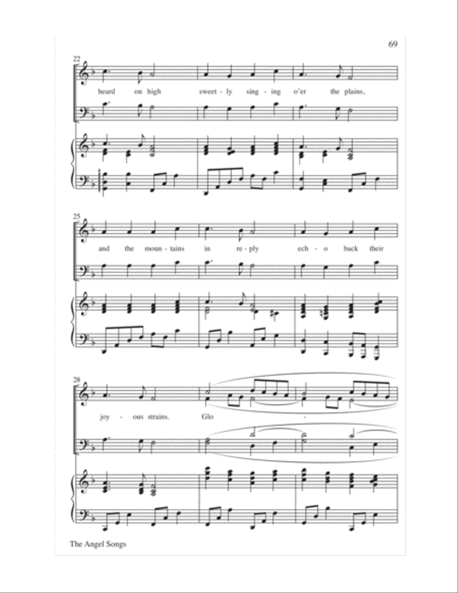 Sing with the Angels!- Score 4-Part scores gallery preview page 72
