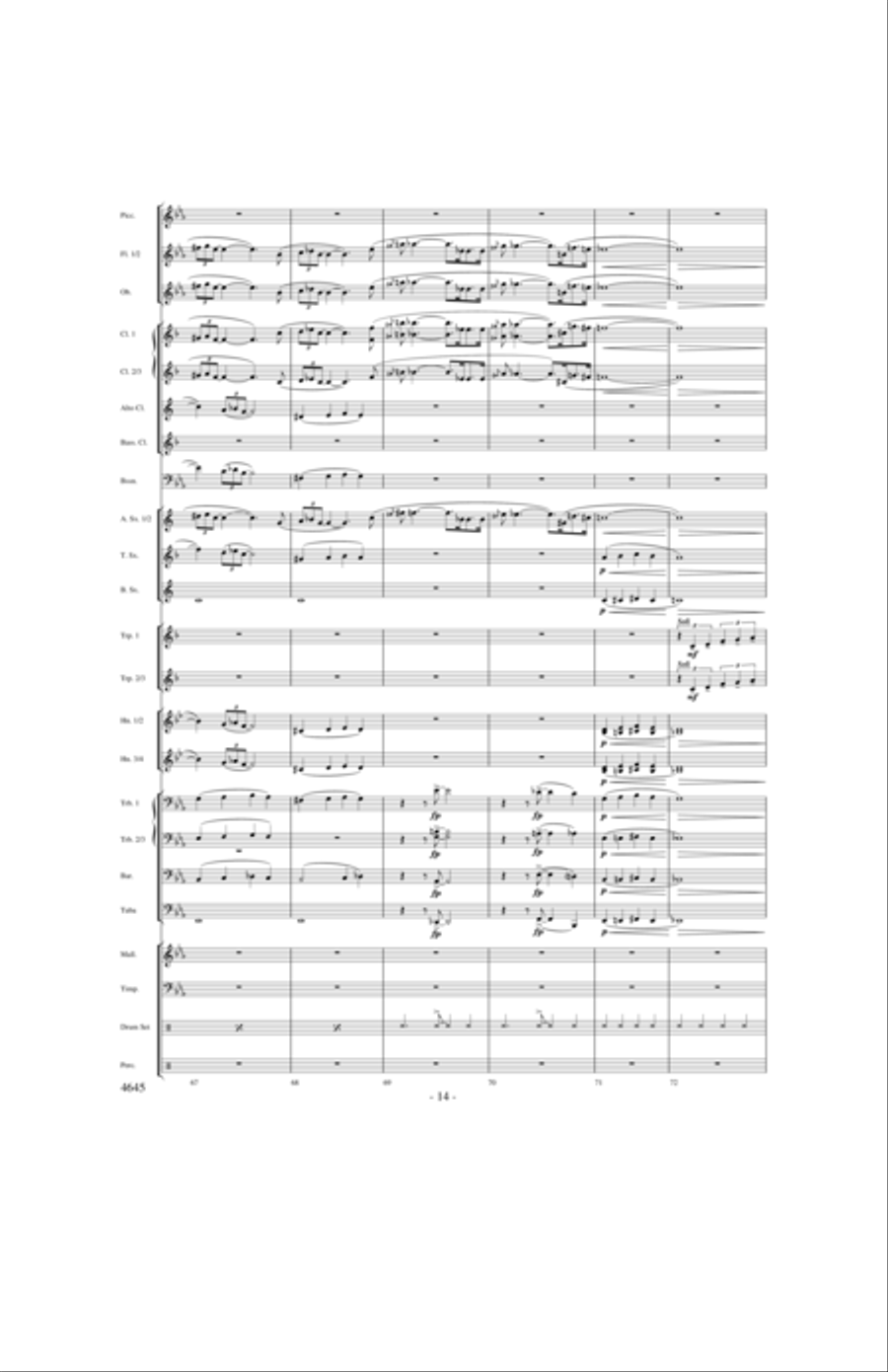 New York: 1927 Concert Band scores gallery preview page 13