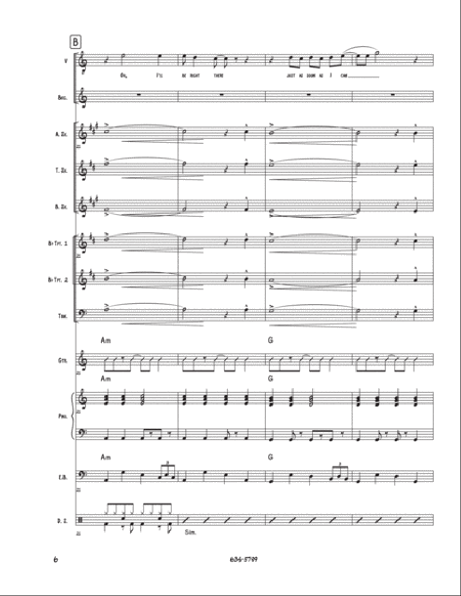 634-5789 Jazz Ensemble scores gallery preview page 6