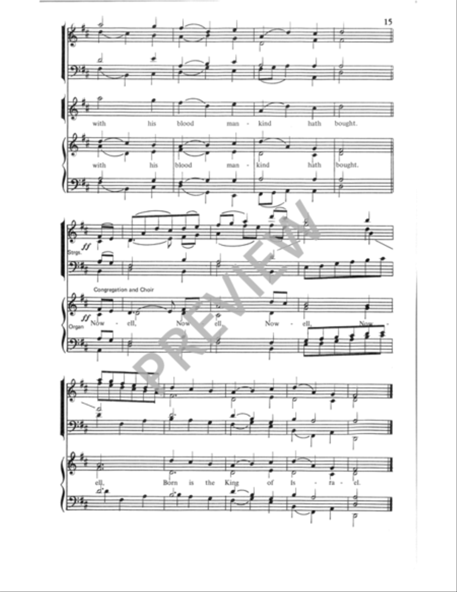 The First Nowell The First Nowell 4-Part scores gallery preview page 15