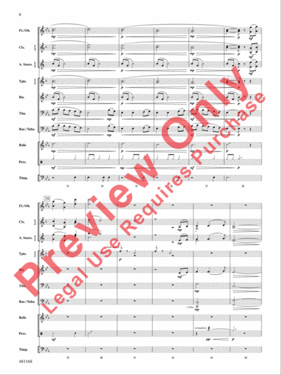 The Cuckoo The Cuckoo Concert Band scores gallery preview page 7