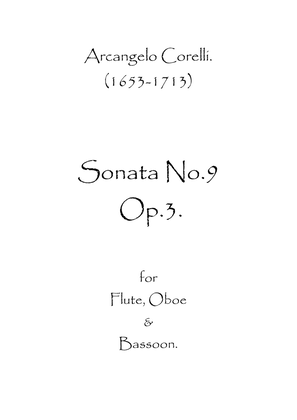 Book cover for Sonata No.9 Op.3