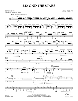 Beyond the Stars - Percussion 1