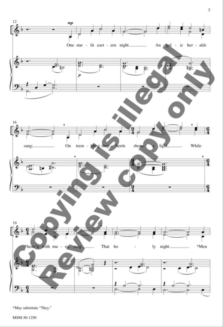 Still Shining in the Holy Light 4-Part scores gallery preview page 3