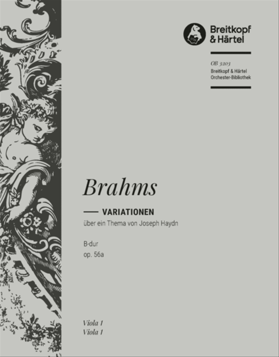 Variations on a Theme by Joseph Haydn in Bb major Op. 56a