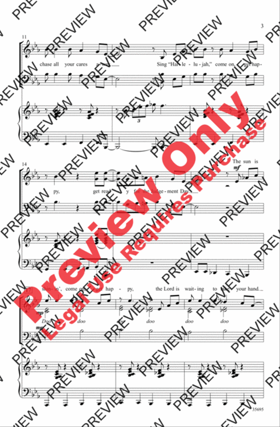 Get Happy 3-Part scores gallery preview page 3