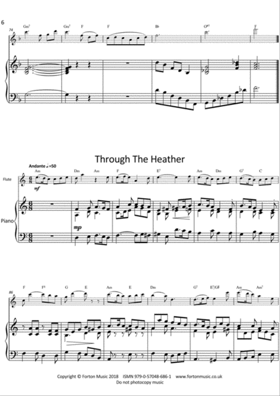 Moorland Suite Flute scores gallery preview page 3