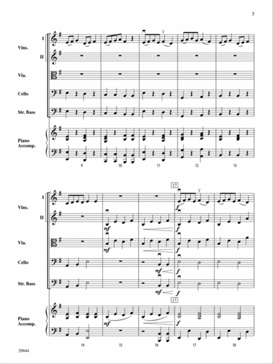 Primitivo String Orchestra scores gallery preview page 3