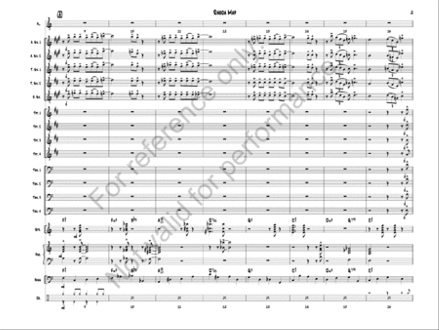 Rhoda Map Rhoda Map Jazz Ensemble scores gallery preview page 4