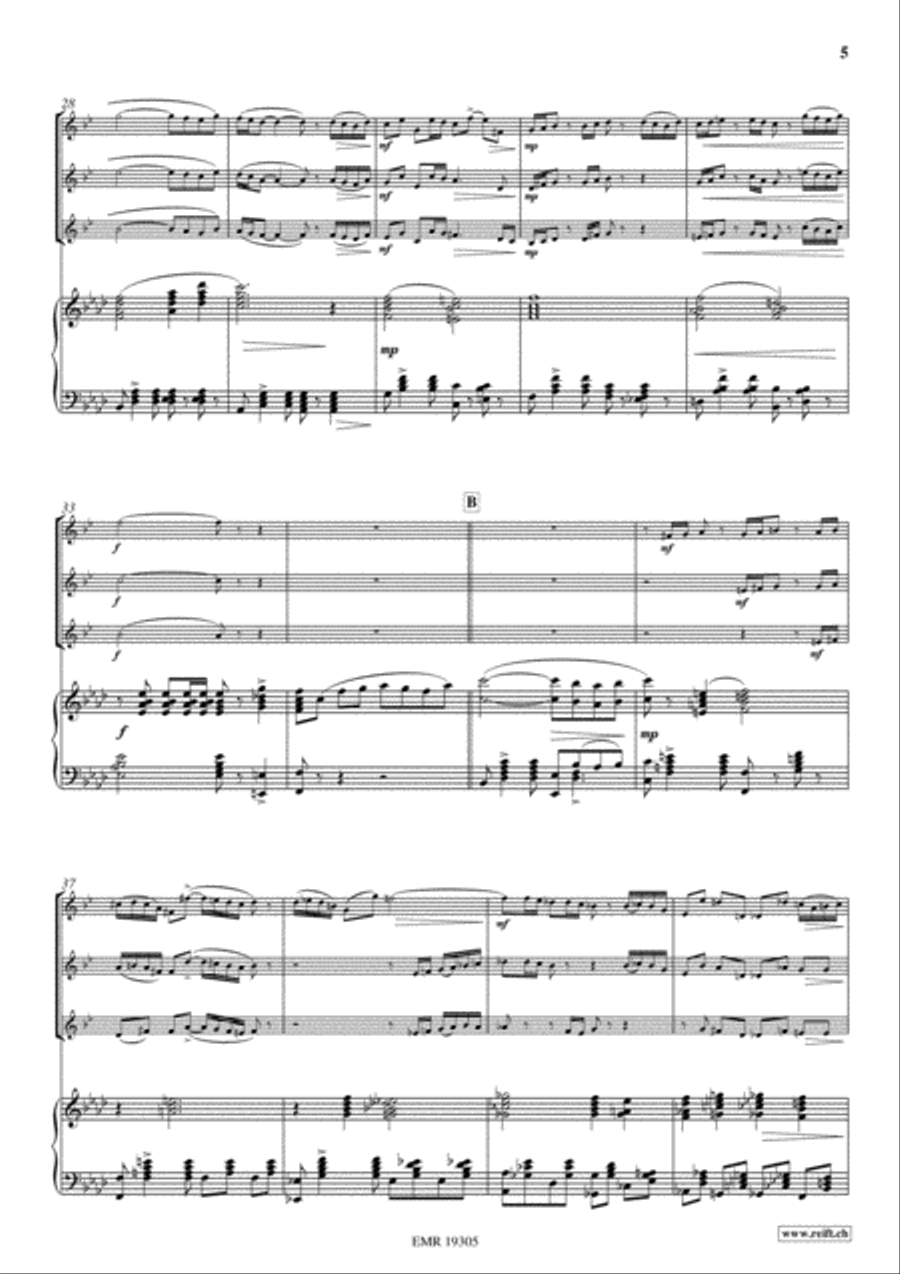 Flamme & Co Flamme & Co Trumpet Trio scores gallery preview page 6