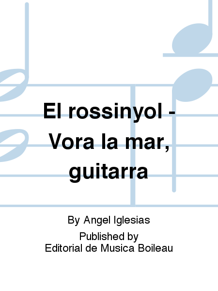 El rossinyol - Vora la mar, guitarra