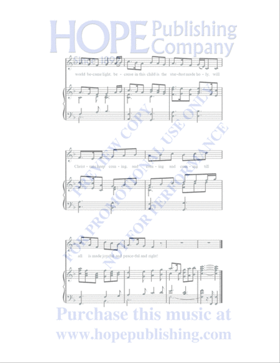 A Place at the Table Choir scores gallery preview page 15